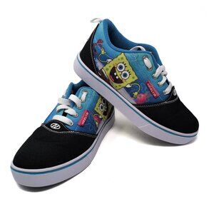 Heelys Pro 20 Prints Spongebob Black Multi Kids Athletic Sneaker Shoe Sz 5 NWOB